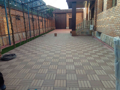 Садовый паркет из ДПК "TAXTPLAST" Только оптом