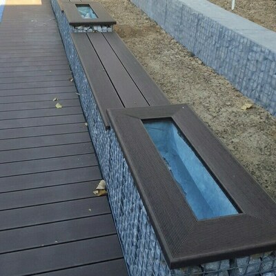 Террасная доска из ДПК "TAXTPLAST" в Ташкенте