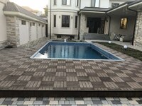 Садовый паркет из ДПК "TAXTPLAST" Xamkor-R