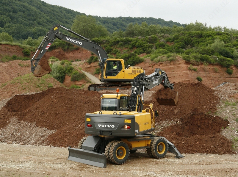 от {0} сум Колесный экскаватор VOLVO EW145B Prime