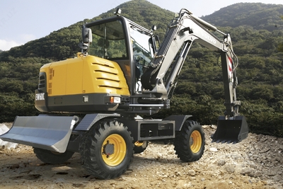Колесный экскаватор VOLVO EW60C