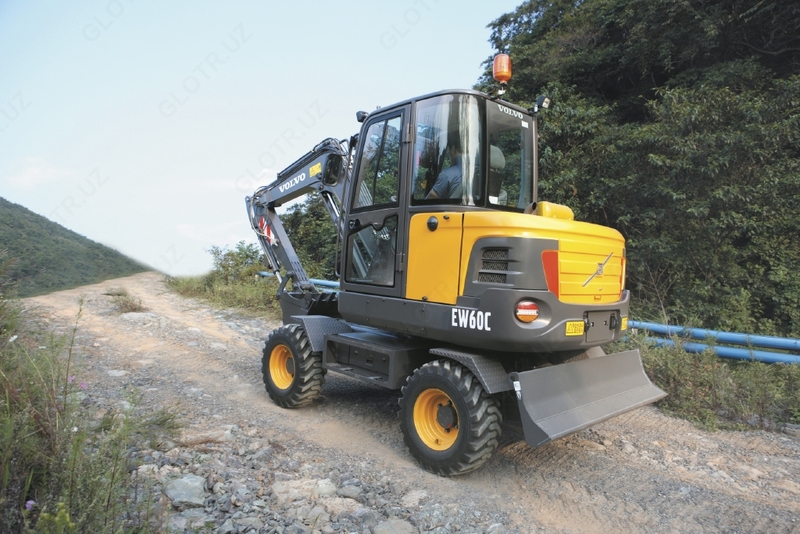Колесный экскаватор VOLVO EW60C - от {0} сум