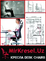  Ofis kreslosi МК-9233 Black Kreslo Toshkent Viloyatlar - Direktor  Ofis va Geymerlar uchun