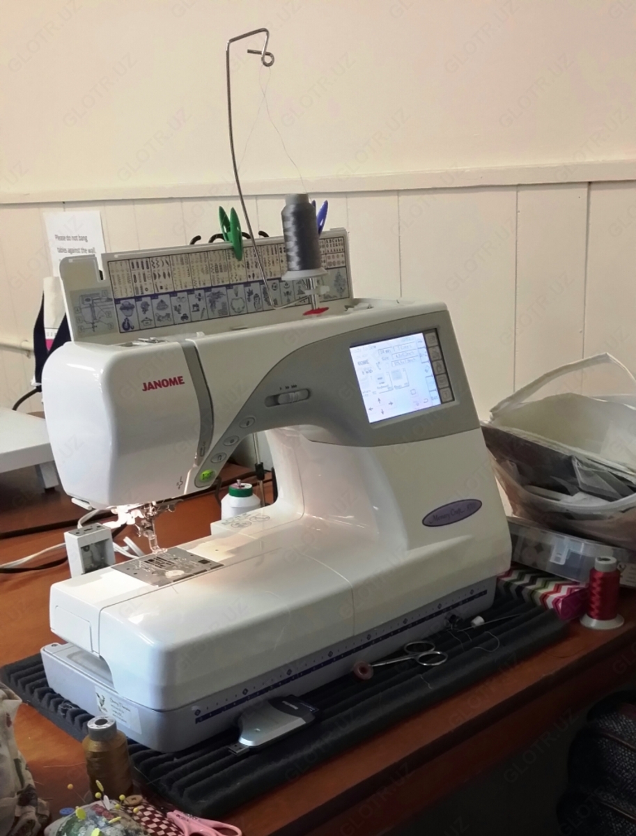 вишивка швейная вышивальная машинка JANOME JANOME 9700 kashta tikuv ...
