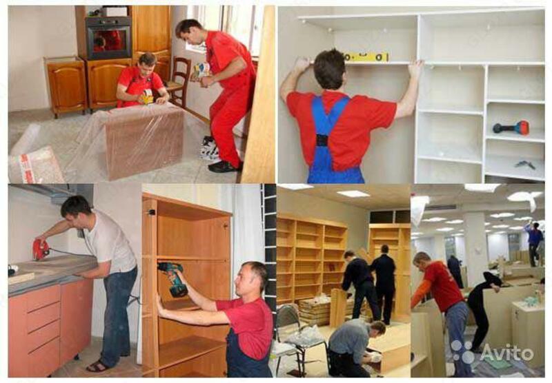сборка и изготовление мебели - от 150 000 сум