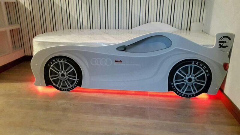 Детская кровать автомобиль "AUDI" Oltin Mebel