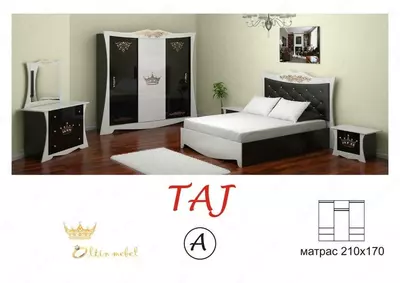 Спальный гарнитур "TAJ" A - 10 625 000 сум / комплект