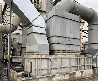 Скруббер очистки газов (дымовых, отработанных, технологических)