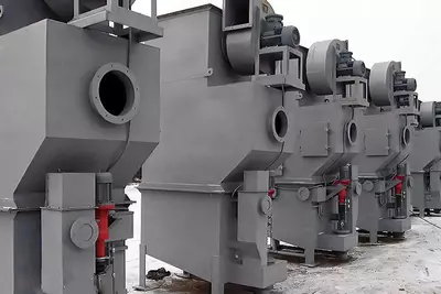 Центробежный скруббер (ротационный вихревой газопромыватель)