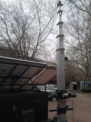 "Argus-Guard Hybrid" avtonom video kuzatuv va radioaloqa treyleri