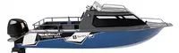Алюминиевая лодка Berkut S-HT (Hard Top) длина 4.7 м