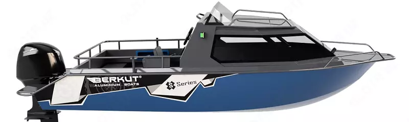 Alyuminiy qayiq "Berkut" S-HT (Qattiq tepa), uzunligi 4,7 m