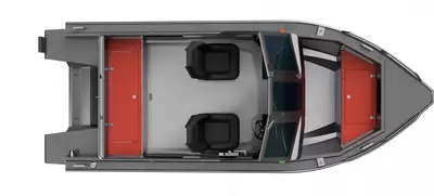   Алюминиевая лодка Berkut M-DC (Double Console)  длина 5 м