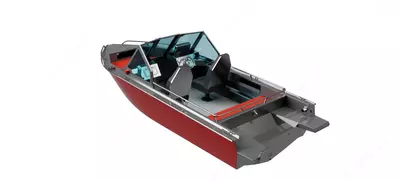  Алюминиевая лодка Berkut M-DC (Double Console)  длина 5 м ADAMANT MOTORS
