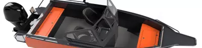  Алюминиевая лодка Berkut L-DC (Double Console)  длина 5.65 м ADAMANT MOTORS