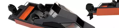  Алюминиевая лодка Berkut L-HT Pro  длина 5.65 м - ADAMANT MOTORS