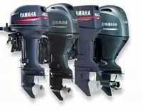 YAMAHA 40-450 ot kuchiga ega 4 taktli qayiq dvigatellari (Yaponiya)