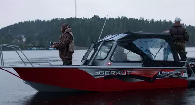 Алюминиевая лодка "Berkut" L-DC (Double Console), длина 5.65 м
