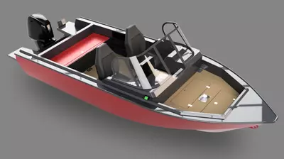 Алюминиевая лодка "Berkut" M-Fisher, длина 5 м