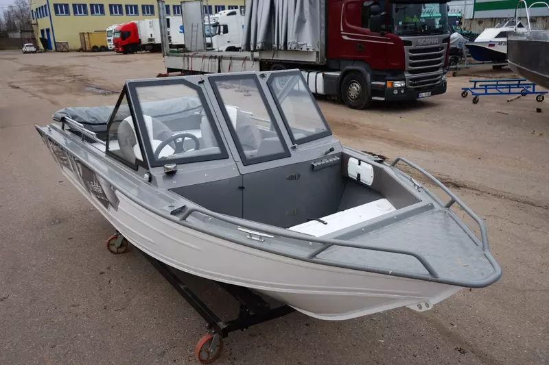 Алюминиевая лодка "Berkut" M-DC (Double Console), длина 5 м