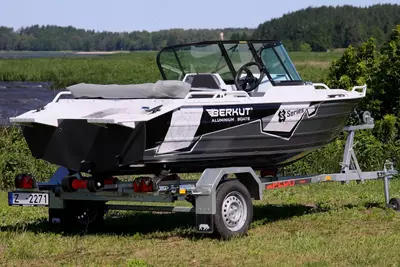 Алюминиевая лодка "Berkut" S-DC, длина 4.7 м