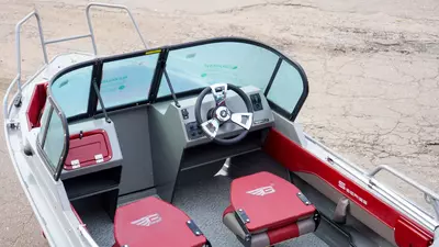 Алюминиевая лодка "Berkut" S-DC, длина 4.7 м