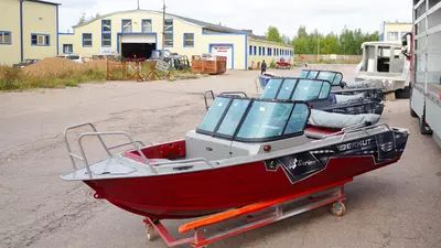 Алюминиевая лодка "Berkut" S-DC, длина 4.7 м