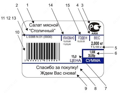 Tarozi STIRKH-PRINT PV