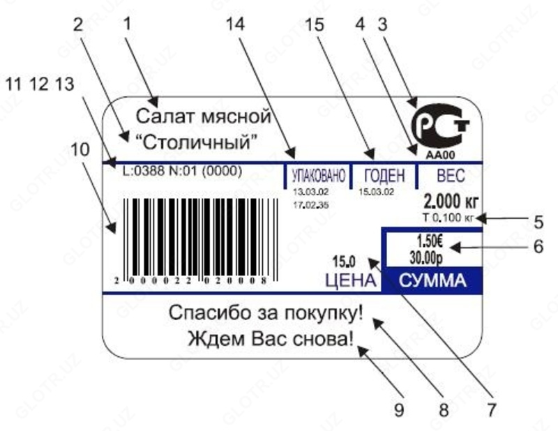 Tarozi STIRKH-PRINT PV