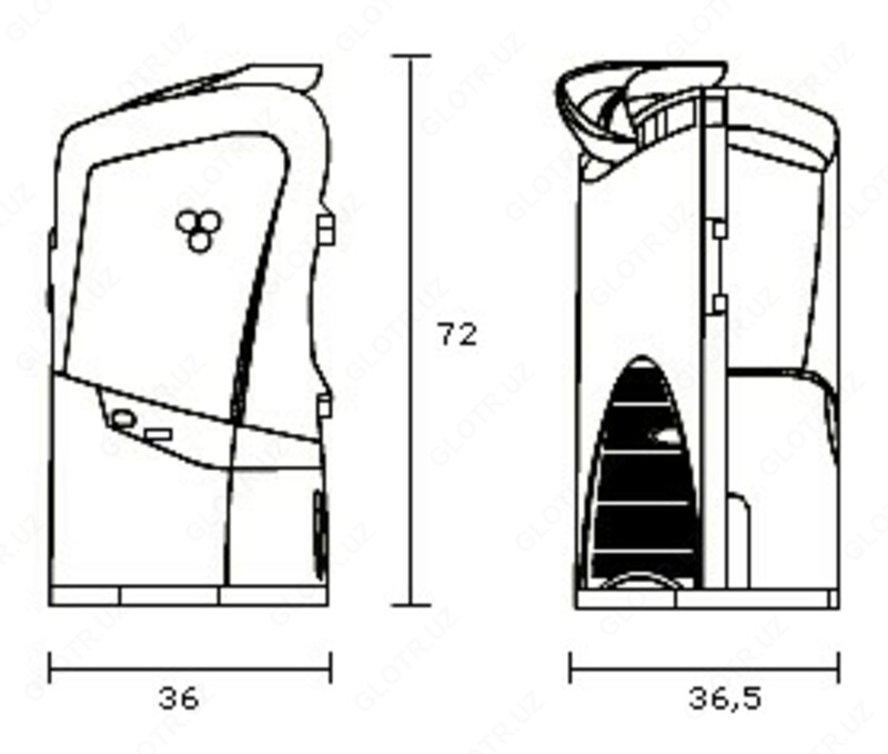   ZUMEX MINEX SILVER АВТОМАТИЧЕСКАЯ СОКОВЫЖИМАЛКА ДЛЯ АПЕЛЬСИНОВ
