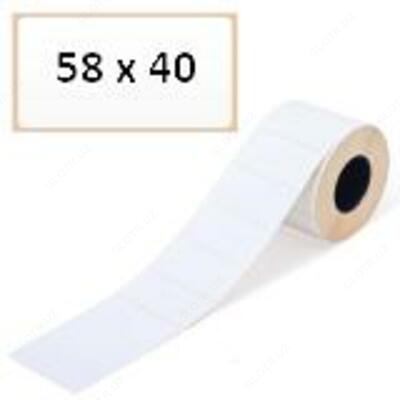 Shtrixli 58x40 mm o'lchamdagi issiqlik yorlig'i