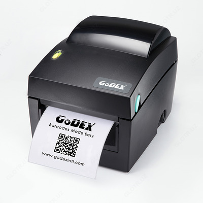 GODEX DT4 kichik o'lchamdagi termo printer uchun shtrix-kod