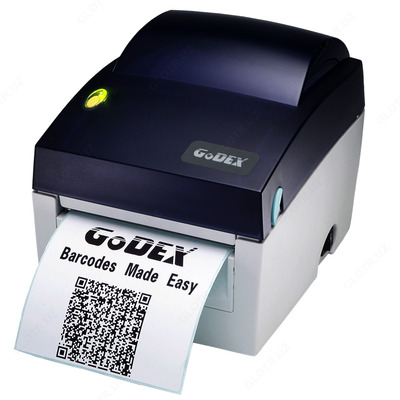 GODEX DT4 kichik o'lchamdagi termo printer uchun shtrix-kod