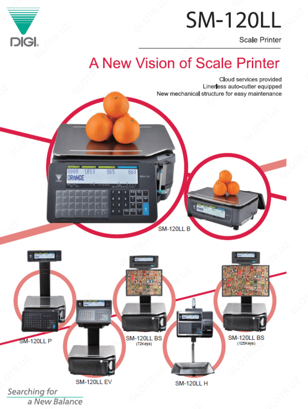 Tarozi Digi SM-120P modeli
