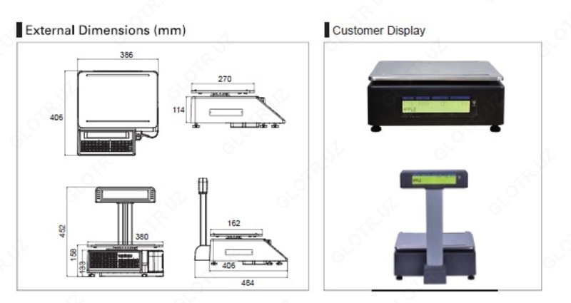 DIGI o'lchovli model SM-320B
