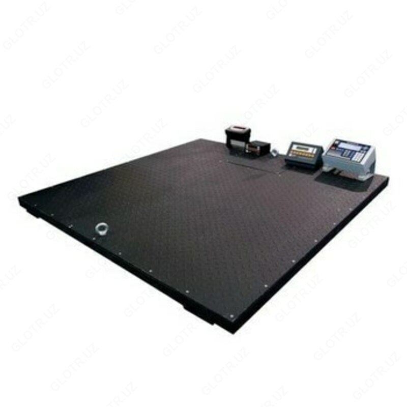 Весы платформенные Штрих-МПБ 1500-500 АГ4 Х5, 1500 кг, 500 г, 1500х1500 мм