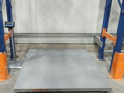 Весы платформенные Штрих-МПБ 1500-500 АГ4 Х5, 1500 кг, 500 г, 1500х1500 мм