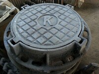 Люк канализационный чугунный тяжелый магистральный тип “ТМ” гр.под 40-50 тн