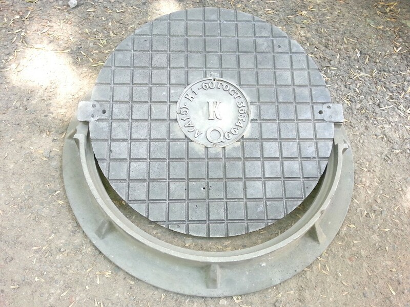 Люк канализационный чугунный тротуарный тип “Л” Оптом и розница