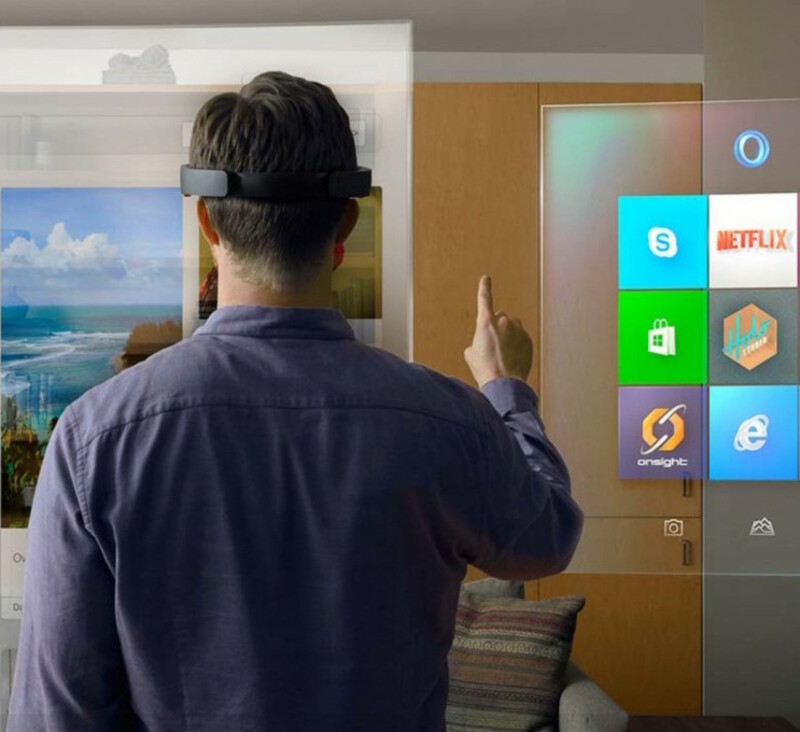 Дополненной реальности на iPhone.