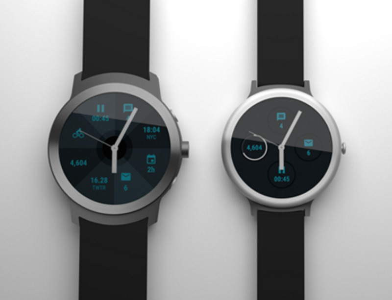 Первые смарт-часы Google