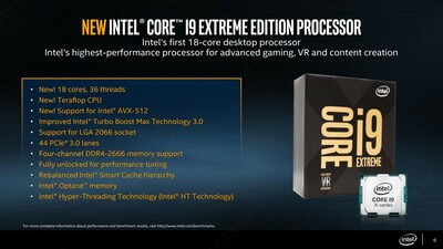 Процессор Intel Core i9 - 7980XE Extreme Edition - 37 700 000 сум / шт.