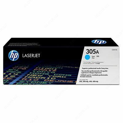 Тонер- картридж HP 305A LaserJet Pro 400 (Голубой