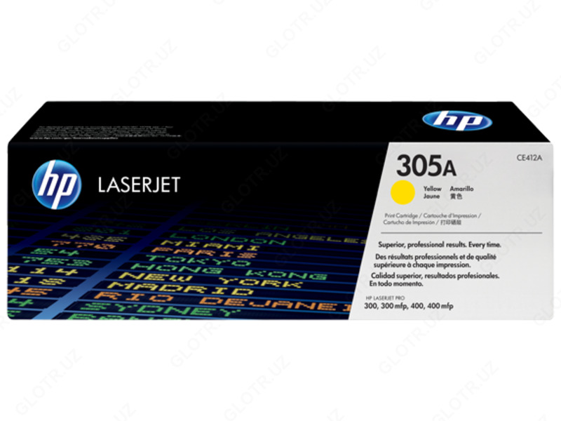 Тонер- картридж HP 305A LaserJet Pro 400 (Голубой,желтый,пурпурный)