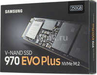 SSD накопитель 250Гб NVMe SAMSUNG 970 EVO Plus