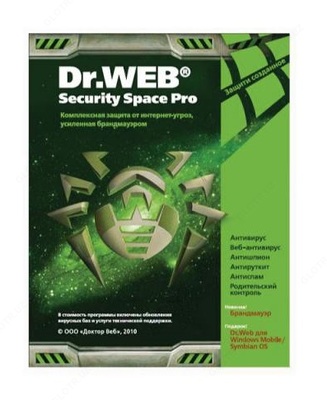 Антивирус DR.Web Security Space - 195 000 сум от 10 шт.