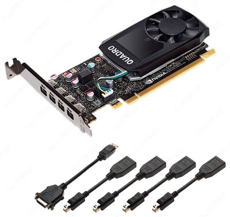 Профессиональная видеокарта nVidia Quadro P620 PNY 2Gb