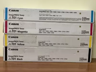Оригинальный Тонер-картридж Canon T01 комплект (черный