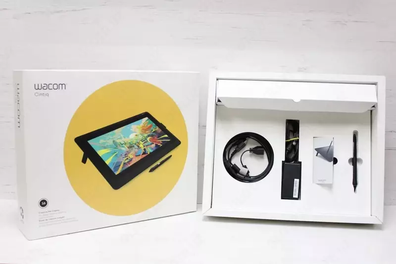 Графический планшет WACOM Cintiq 16 (Интерактивный дисплей) - от {0} сум