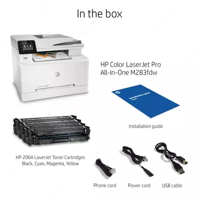 Лазерный цветной МФУ HP Color LaserJet Pro M283fdw